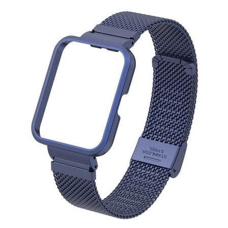 Xiaomi Redmi Watch 2 Lite Uyumlu KRD-66 Metal Zore Kordon-Gümüş