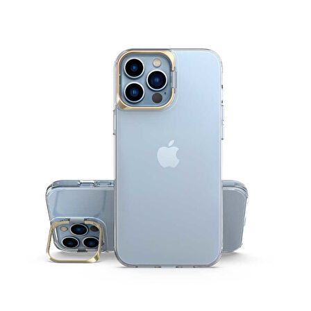 iPhone 14 Pro Uyumlu Zore Skuba Kılıf-Gold