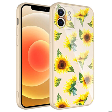 iPhone 11 Uyumlu Kamera Korumalı Desenli Sert Silikon Zore Epoksi Kapak-NO2