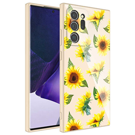 Galaxy Note 20 Ultra Uyumlu Kamera Korumalı Desenli Sert Silikon Zore Epoksi Kılıf-NO2