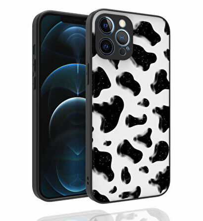 iPhone 12 Pro Max Uyumlu Desenli Kamera Korumalı Parlak Zore Nora Kılıf-NO2