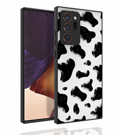 Galaxy Note 20 Ultra Uyumlu Desenli Kamera Korumalı Parlak Zore Nora Kılıf-NO2