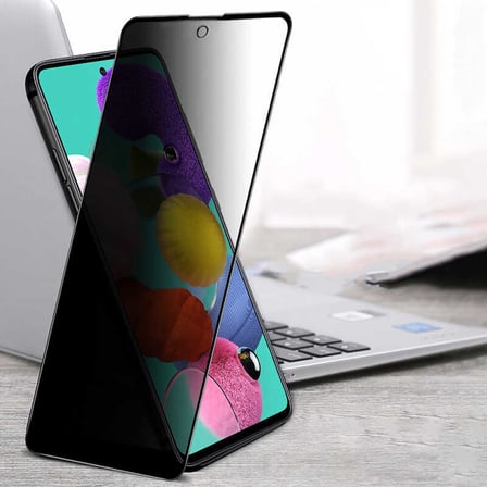 Galaxy S20 Hayalet Ekran Koruyucu Davin Privacy Seramik Ekran Filmi - Siyah