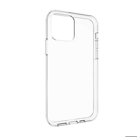 iPhone 14 Pro Uyumlu Zore Süper Silikon Kapak-Renksiz