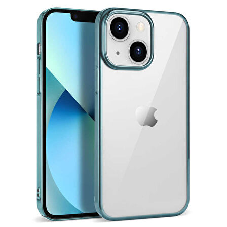 iPhone 14 Plus Uyumlu Zore Pixel Kapak-Mavi