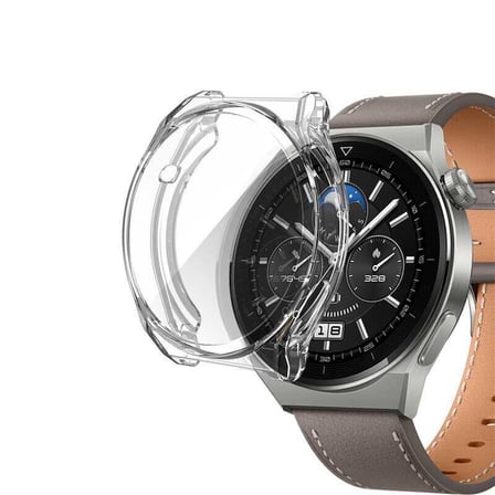 Huawei Watch GT 3 Pro 46mm NRTK Watch Gard 02 Koruyucu Silikon - Renksiz
