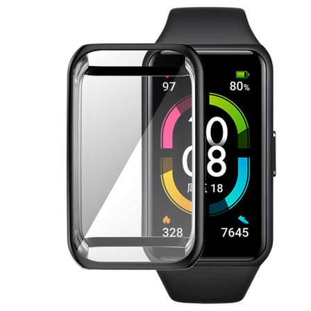 Huawei Band 7 NRTK Watch Gard 09 Koruyucu Silikon - Renksiz