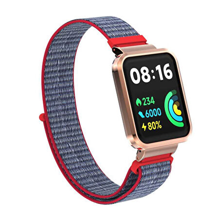 Xiaomi Redmi Watch 2 Lite Uyumlu KRD-61 Hasır Zore Kordon-NO17