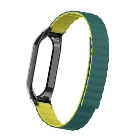 Xiaomi Mi Band 7 Uyumlu KRD-69 Zore Kordon-Siyah-Turuncu