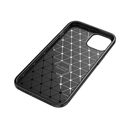 iPhone 14 Uyumlu Zore Negro Silikon Kılıf-Siyah