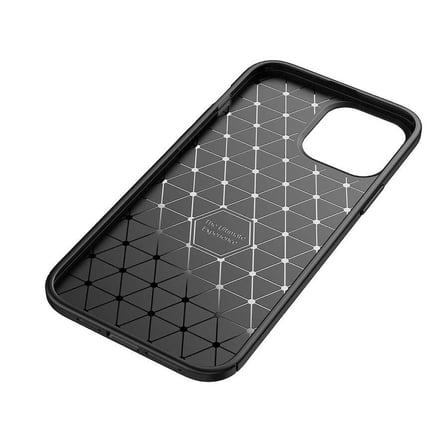 iPhone 14 Pro Kılıf Karbon Görünümlü Silikon Kamera Korumalı Üstün Koruma SVTEK