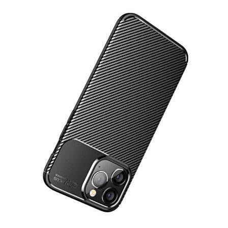 Apple iPhone 14 Pro Kılıf Zore Negro Silikon Kapak-Siyah