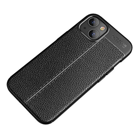 iPhone 14 Plus Uyumlu Zore Niss Silikon Kapak-Siyah