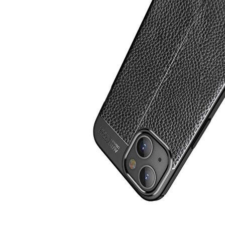 iPhone 14 Plus Uyumlu Zore Niss Silikon Kılıf-Siyah