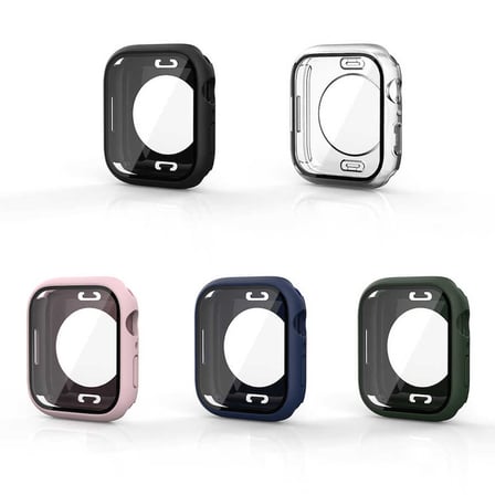 Watch 7 41mm 360 Derece Korumalı Kasa ve Ekran Koruyucu NRTK Watch Gard 12 - Renksiz