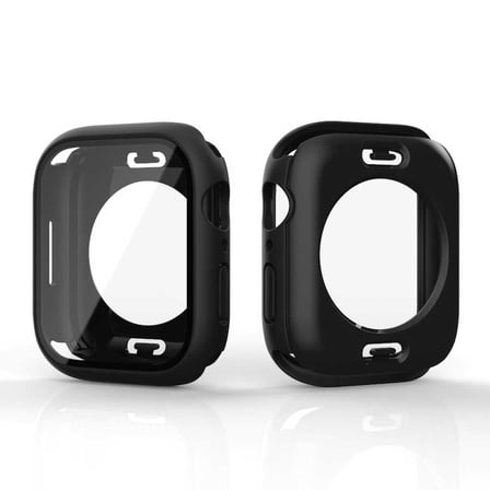 Watch 7 45mm 360 Derece Korumalı Kasa ve Ekran Koruyucu NRTK Watch Gard 12 - Renksiz