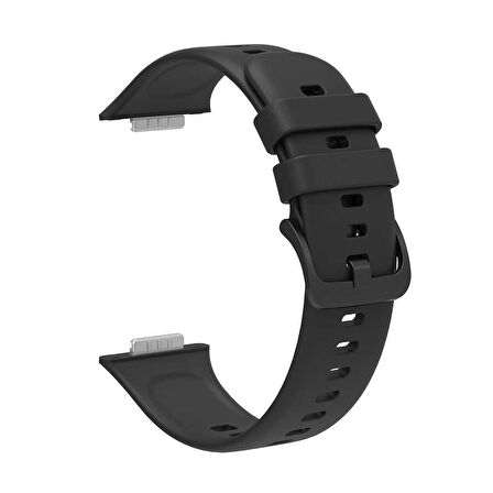 Huawei Watch Fit 2 KRD-43 Uyumlu Zore Kordon-Siyah