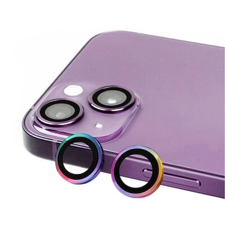 Lexroo iPhone 14 Plus Kamera Lens Koruyucu - Açık Yeşil