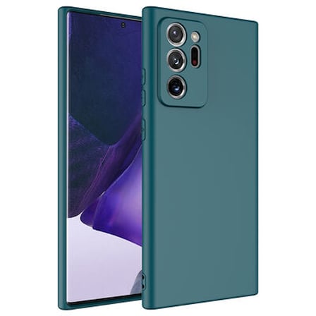 Lexroo Galaxy Note 20 Ultra Mara Lansman TPU Silikon İnce Kılıf - Kırmızı