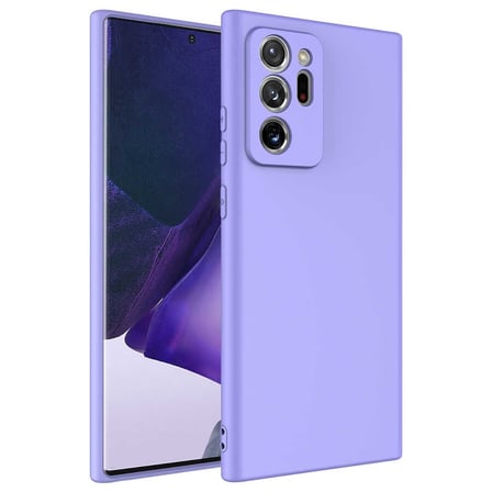 Galaxy Note 20 Ultra Uyumlu MKST Mara Lansman Kılıf-Lila