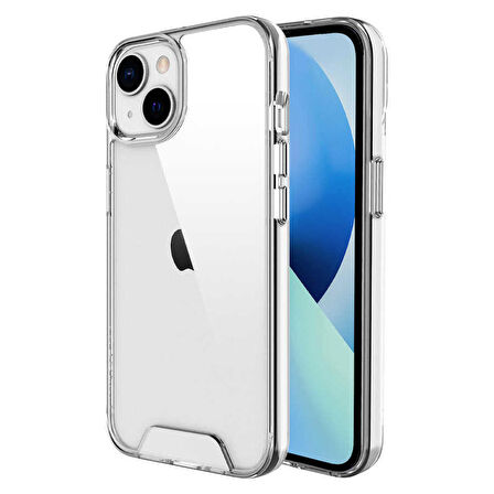 iPhone 14 Uyumlu Ensueno Gard Silikon-Renksiz