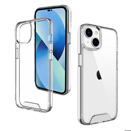 iPhone 14 Uyumlu Ensueno Gard Silikon-Renksiz