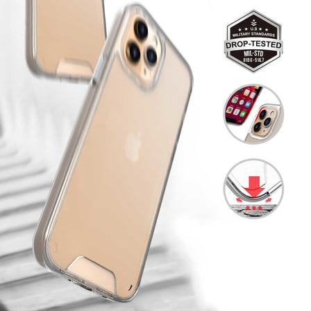 iPhone 14 Pro Max Uyumlu NRTK Gard Silikon-Renksiz