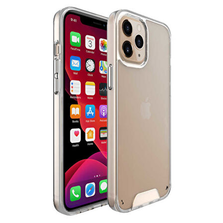 iPhone 14 Pro Uyumlu Zore Gard Silikon-Renksiz