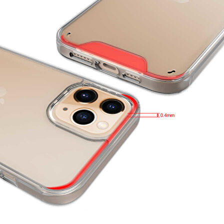 iPhone 14 Pro Uyumlu Zore Gard Silikon-Renksiz