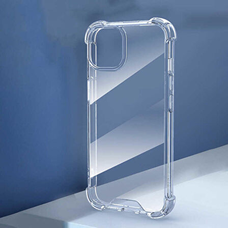 iPhone 14 Pro Max Uyumlu Zore Nitro Anti Shock Silikon-Renksiz