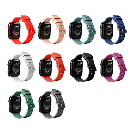 Watch 38mm KRD-23 Uyumlu Zore Kordon-Açık Yeşil
