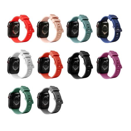 Watch 44mm KRD-23 Uyumlu NRTK Kordon-Sarı