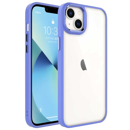 iPhone 14 Kılıf Şeffaf Arka Yüz Kamera Yükseltili Silikon Novatech