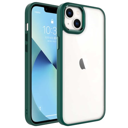 iPhone 14 Kılıf Şeffaf Arka Yüz Kamera Yükseltili Silikon Novatech