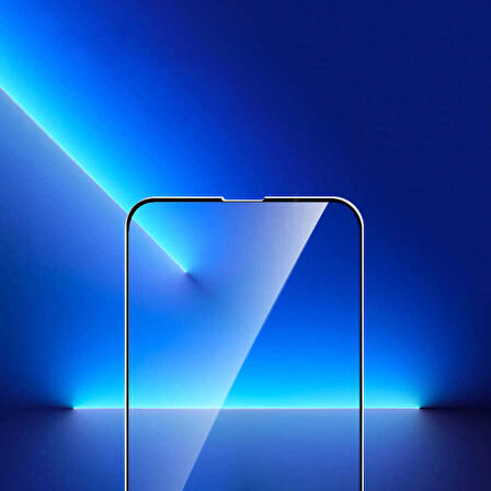 iPhone 14 Pro Uyumlu Davin 5D Cam Zore Ekran Koruyucu