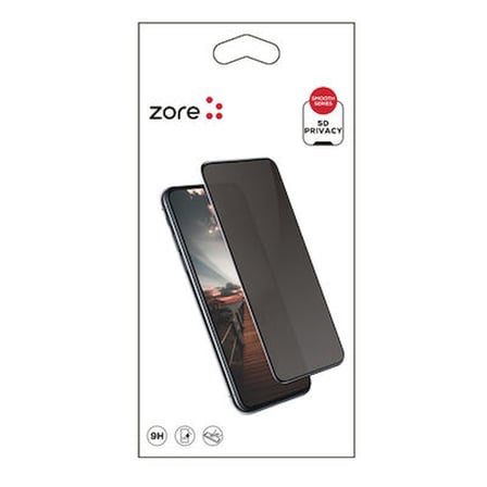 Lexroo Galaxy A23 New 5D Privacy Temperli Ekran Koruyucu - Siyah