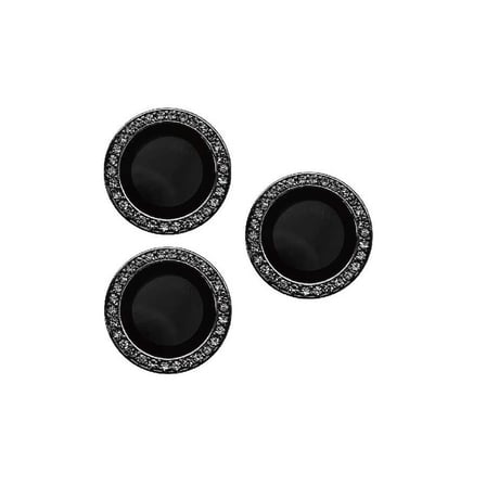 Vendas iPhone 14 Pro Uyumlu (14 Pro) Lins Serisi Fashion Taşlı Kamera Lens Koruyucu