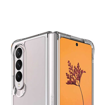 Galaxy Z Fold 4 Uyumlu Zore Vonn Kılıf-Renksiz