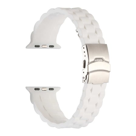 Watch 42mm KRD-72 Uyumlu Zore Kordon-Beyaz