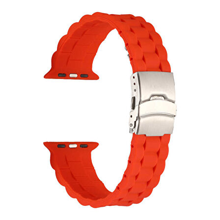 Watch 42mm KRD-72 Uyumlu Zore Kordon-Turuncu