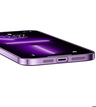 iPhone 14 Pro Max Uyumlu Wireless Şarj Özellikli Sert PC Zore Riksos Magsafe Kapak-Gümüş