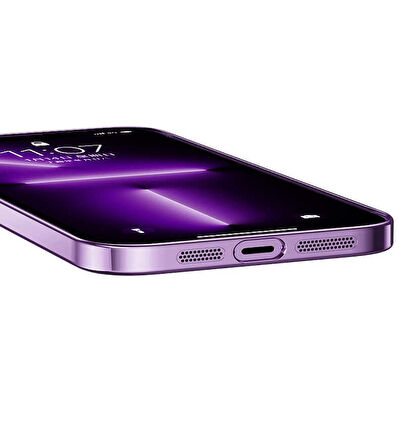 iPhone 14 Pro Max Uyumlu Wireless Şarj Özellikli Sert PC Zore Riksos Magsafe Kılıf-Mavi