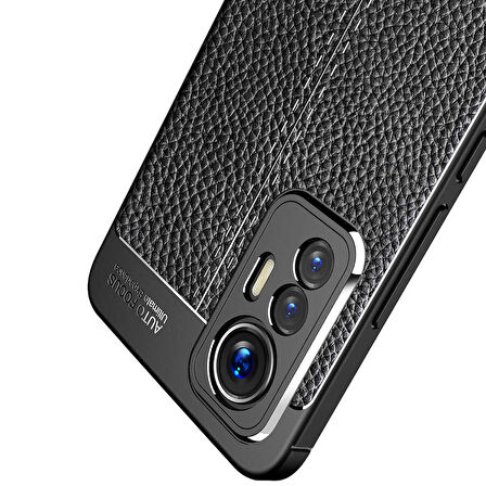 Xiaomi Xiaomi 12 Lite Kılıf Zore Niss Silikon Kapak-Lacivert