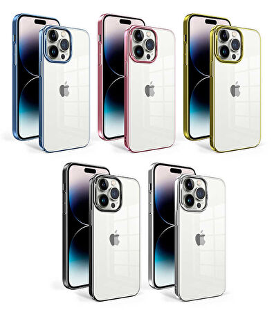 Apple iPhone 14 Pro Kılıf Zore Sun Kapak-Gümüş