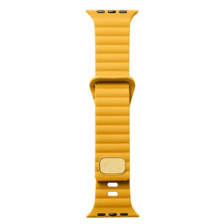 Watch Ultra 49mm Uyumlu KRD-73 Uyumlu Zore Kordon-Sarı