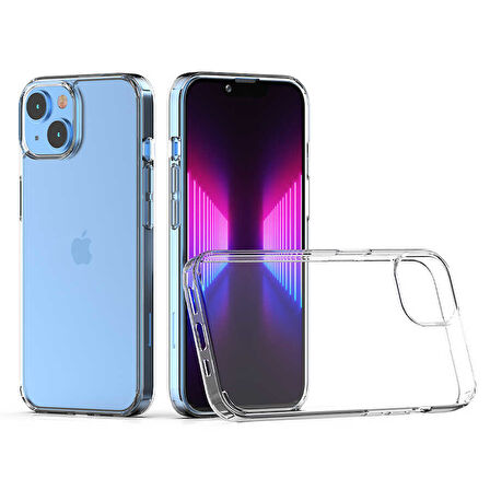 iPhone 14 Uyumlu Zore Coss Kılıf-Renksiz