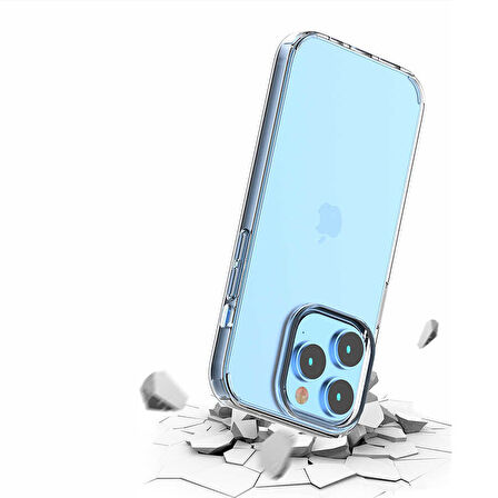 iPhone 14 Pro Uyumlu Zore Coss Kılıf-Renksiz