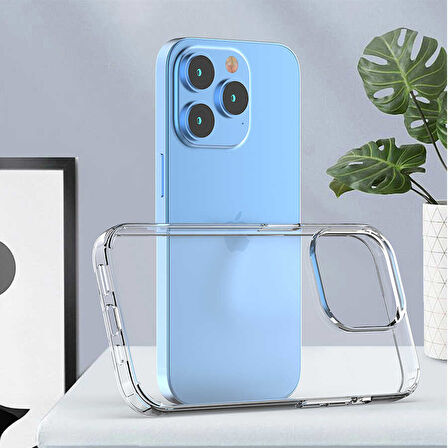 Apple iPhone 14 Pro Kılıf Zore Coss Kapak-Renksiz