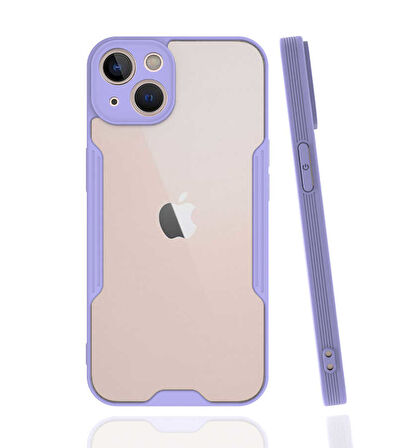 iPhone 14 Uyumlu Zore Parfe Kılıf-Mor