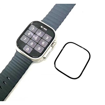 Apple Watch Uyumlu Ultra 49mm Zore PMMA Pet Saat Ekran Koruyucu 